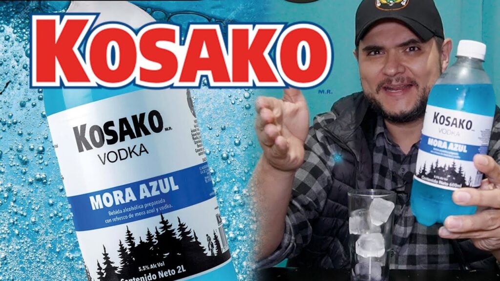 bebida de mora azul